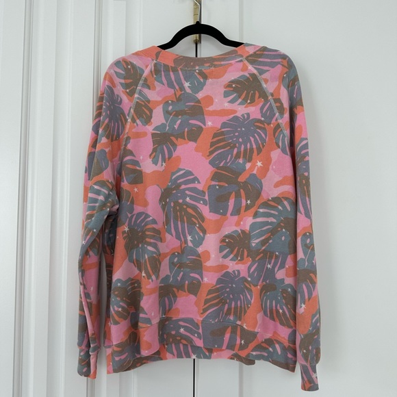WildfoxSommers Tropic Camo Sweatshirt - Picture 2 of 5